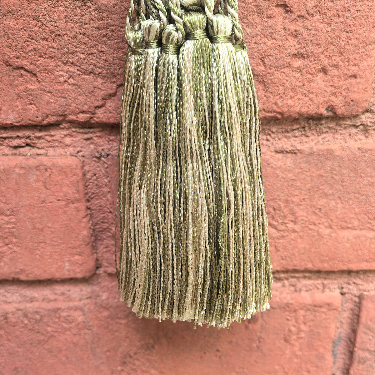 1 Pack Decorative Tassel with Hanging Loop, 14 in Total Length – Elegant Curtain Tieback, Door Handle Ornament, and Home Décor Accent E96147